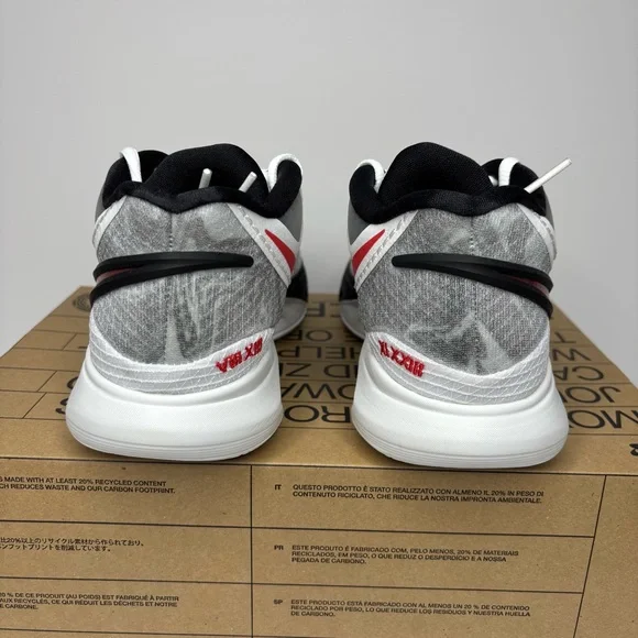 ‼️SOLD‼️Kyrie 8 White University Red - Picture 3 of 8